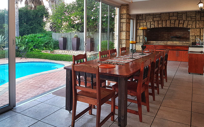 Atelier Isabella - Braai area
