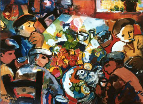 l'Homme Dans Le Restaurant